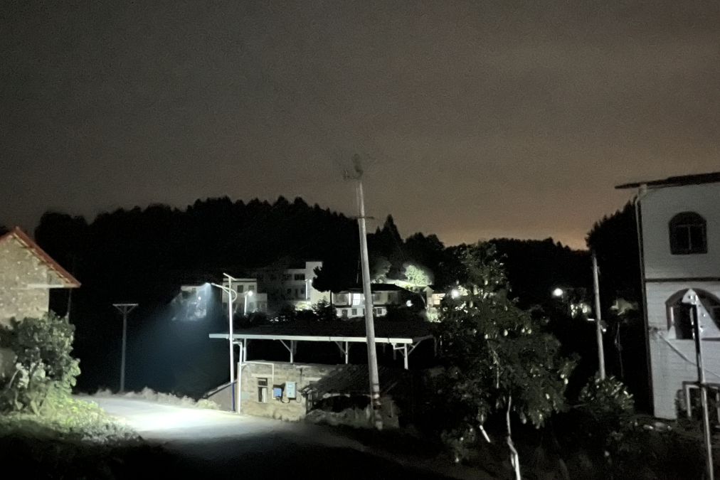 点亮乡村振兴路 ，温暖群众幸福家——省尊龙凯时集团捐资“亮化工程”惠及80余户老百姓